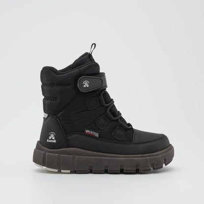 Black : Seeker Kids Winter Boots - Side View