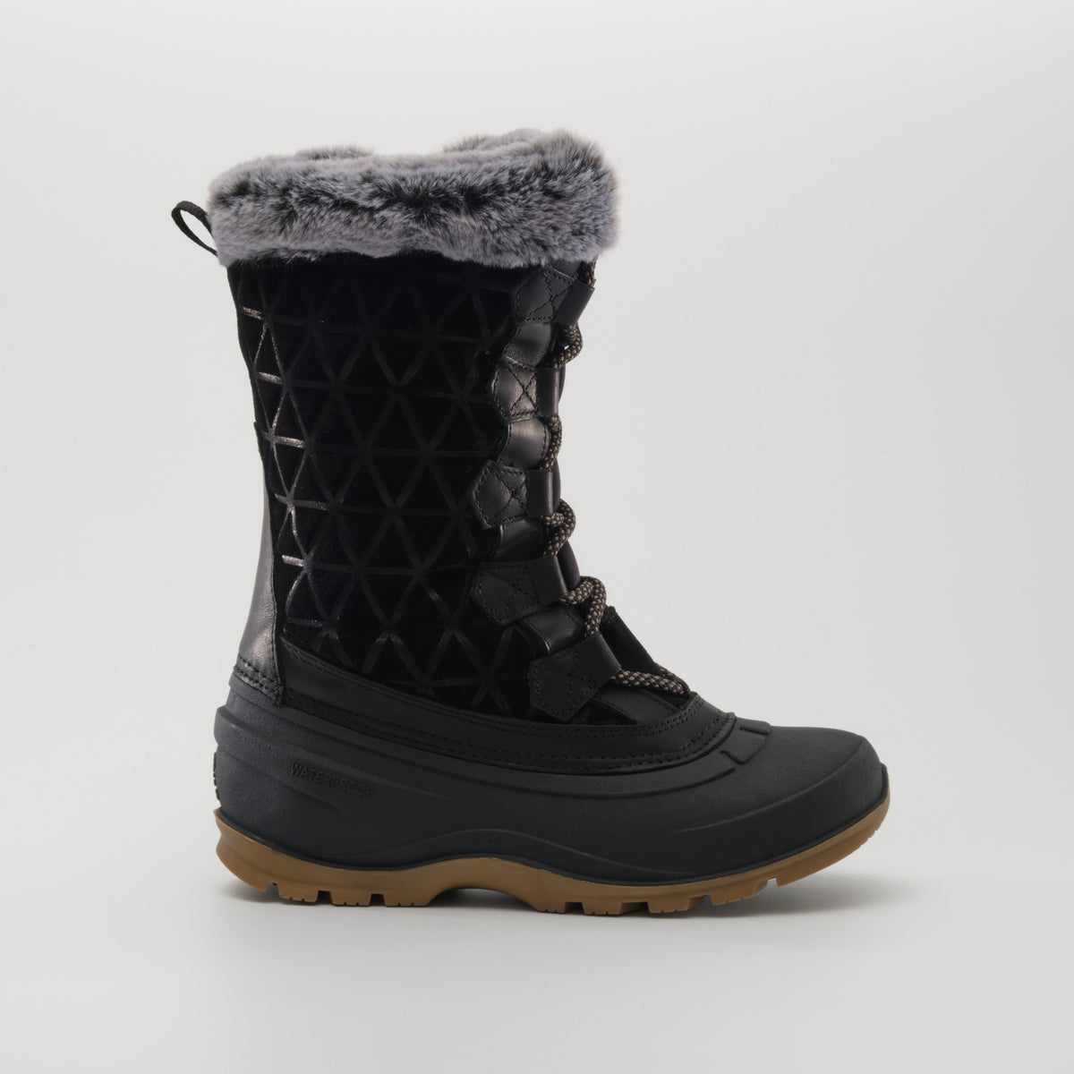 Black : Snovalley 6 Women's Winter boots - Side View
