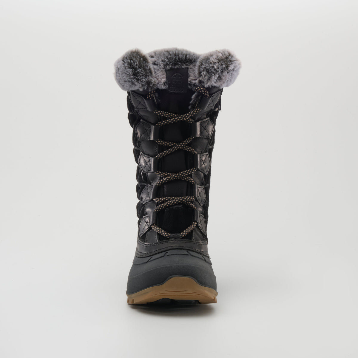 Black : Snovalley 6 Women's Winter boots - Front View