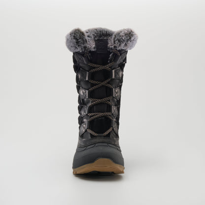 Black : Snovalley 6 Women's Winter boots - Front View