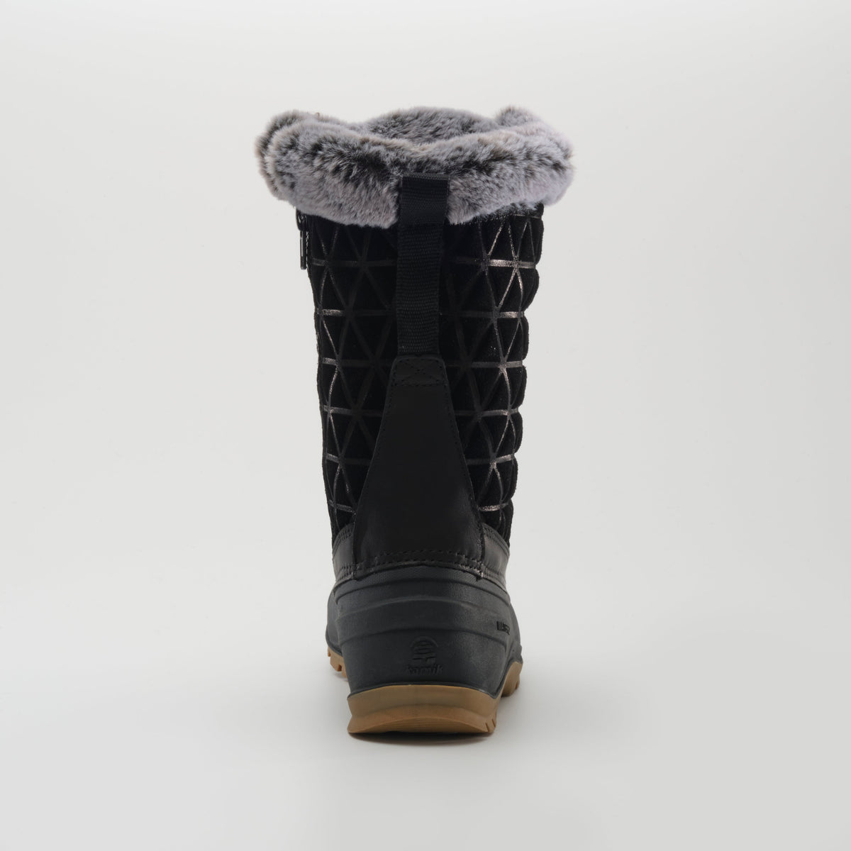 Black : Snovalley 6 Women's Winter boots - Back View