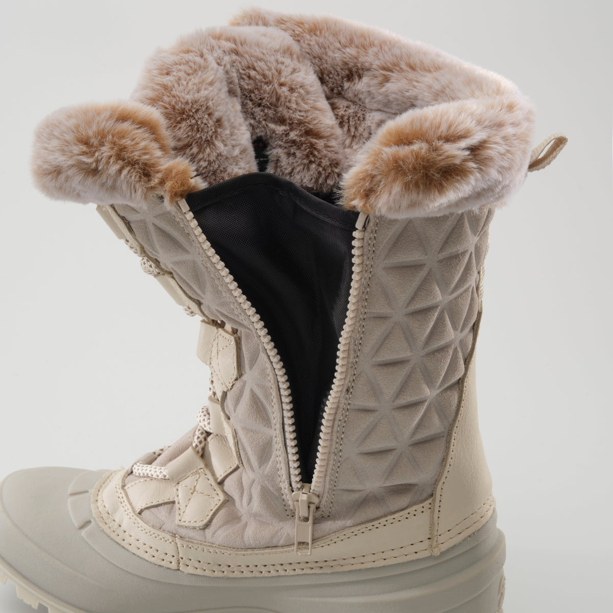 Off White : Snovalley 6 Women's Winter boots - Zipper View