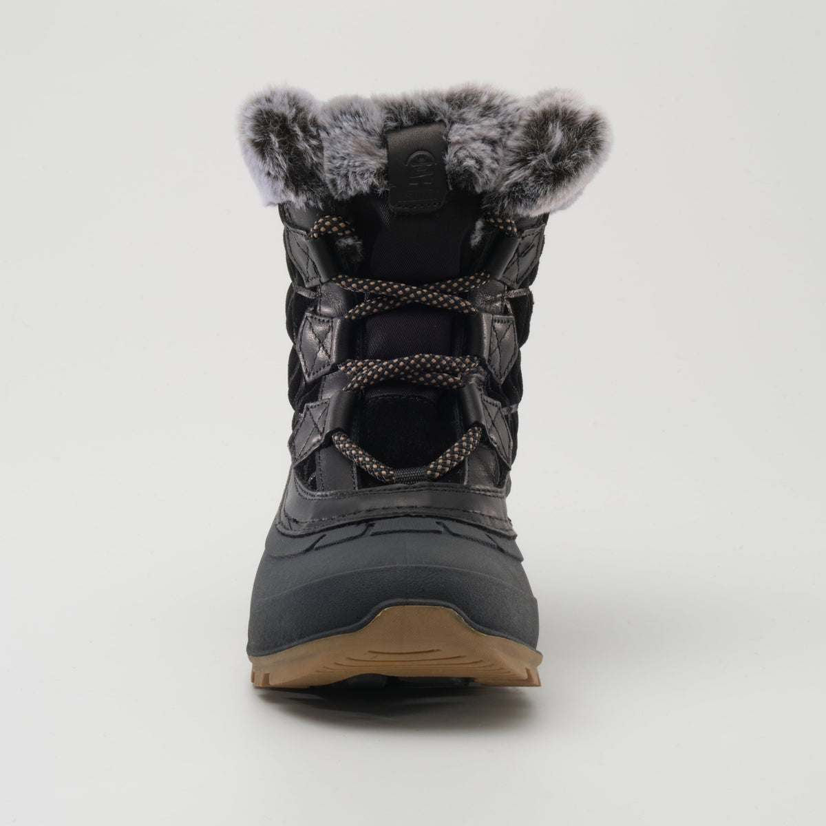 Black : Snovalley 7 Women's Winter Boots - Front View