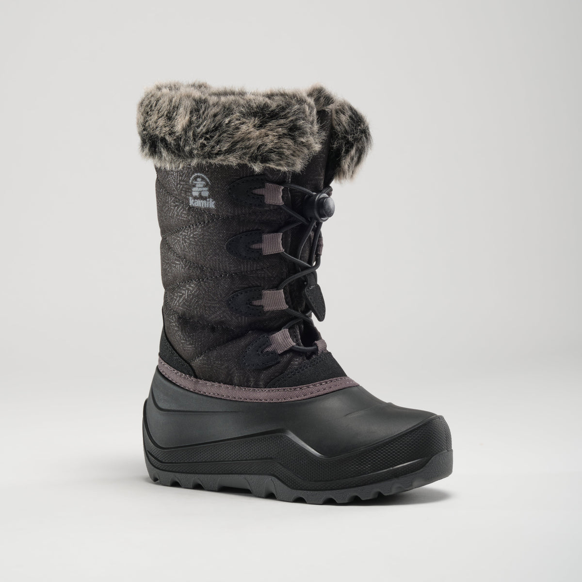 Black : Snowangel Kids Winter Boots - Main View