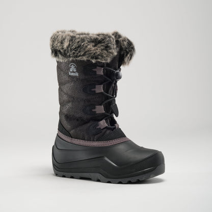 Black : Snowangel Kids Winter Boots - Main View