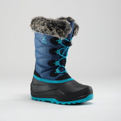 Navy : Snowangel Kids Winter Boots - Main View