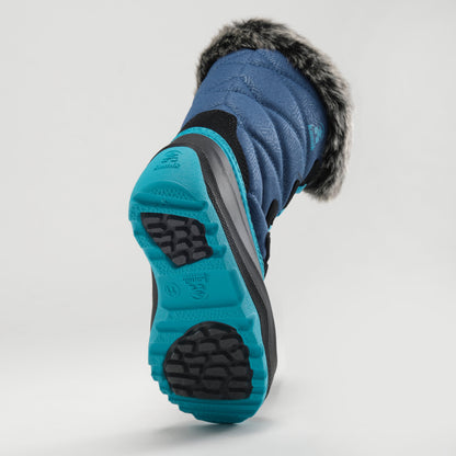Navy : Snowangel Kids Winter Boots - Outsole View