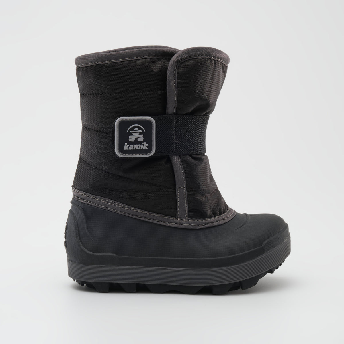 Black : Snowbug 7 Kids Winter Boots - Side View