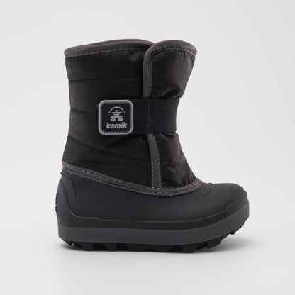 Black : Snowbug 7 Kids Winter Boots - Side View