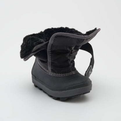 Black : Snowbug 7 Kids Winter Boots - Three-Quarter Open View