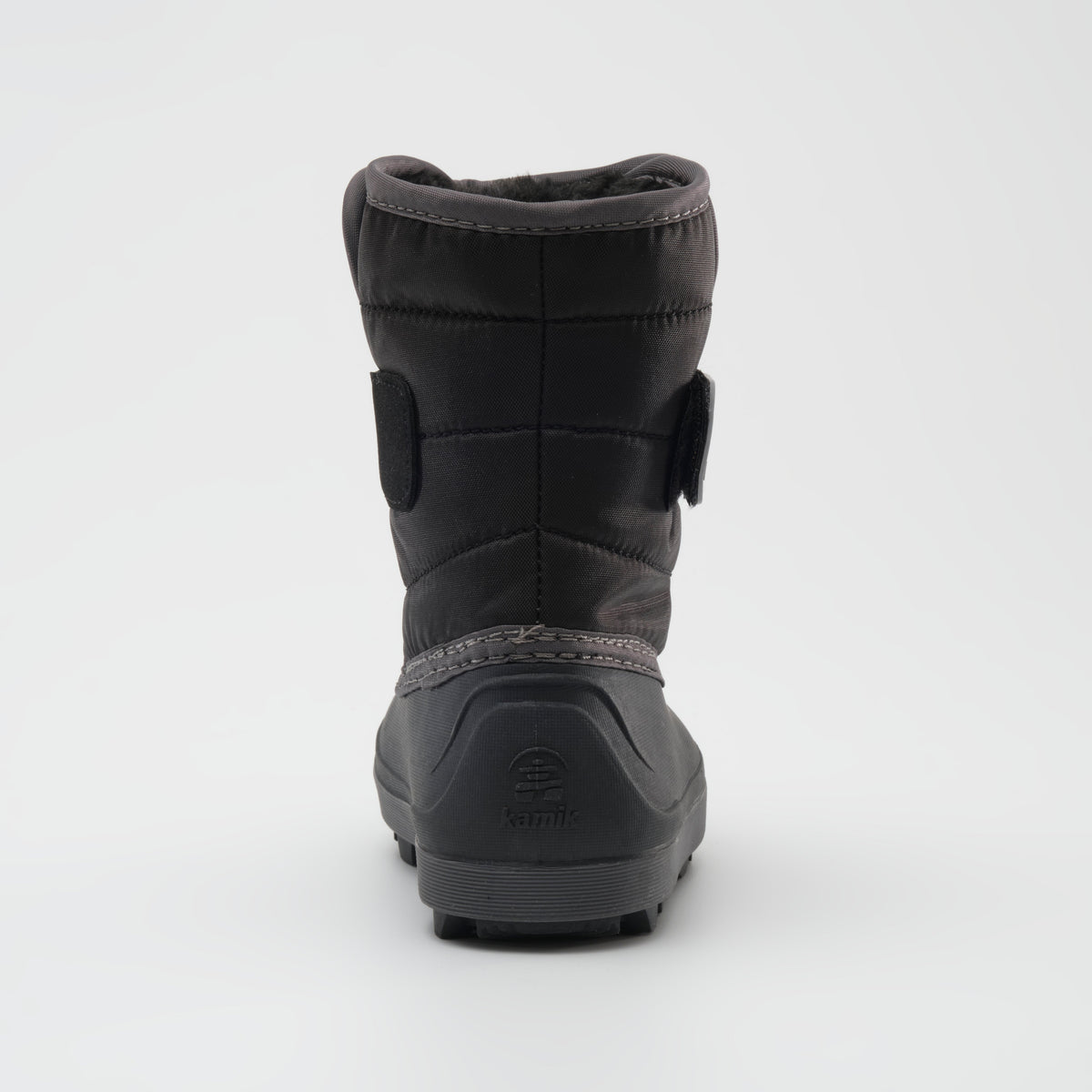 Black : Snowbug 7 Kids Winter Boots - Back View