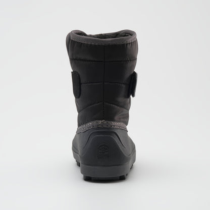 Black : Snowbug 7 Kids Winter Boots - Back View