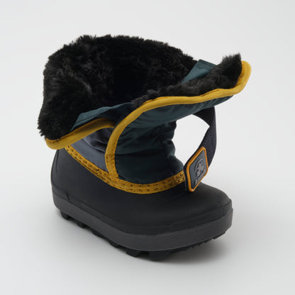 Charcoal : Snowbug 7 Kids Winter Boots - Open Three-Quarter View