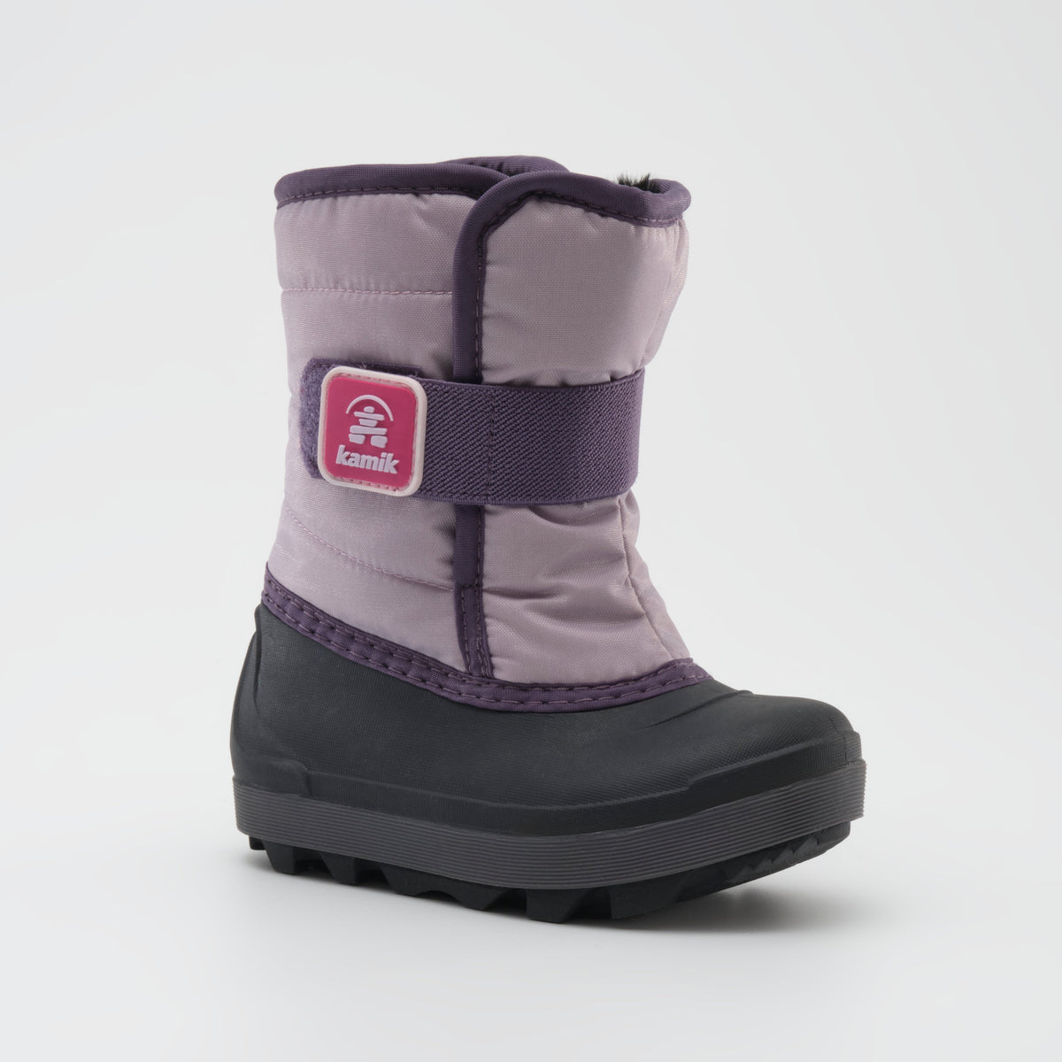 Lilac : Snowbug 7 Kids Winter Boots - Main View