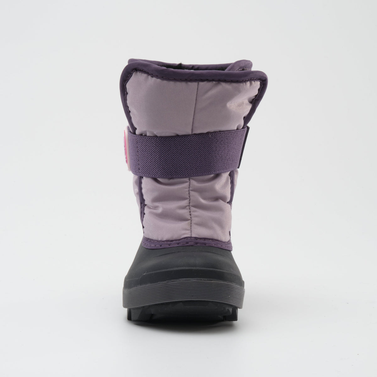 Lilac : Snowbug 7 Kids Winter Boots - Front View