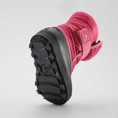 Magenta : Snowbug 7 Kids Winter Boots - Outsole View