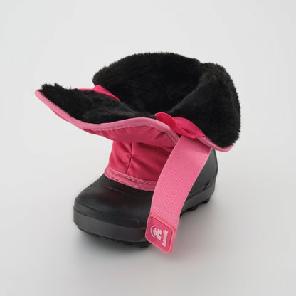 Magenta : Snowbug 7 Kids Winter Boots - Open Three-Quarter View
