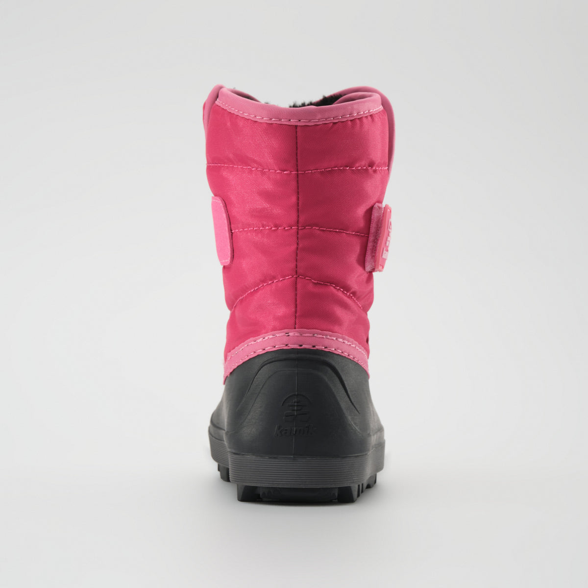 Magenta : Snowbug 7 Kids Winter Boots - Back View