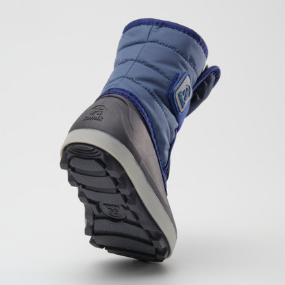 Navy Blue : Snowbug 7 Kids Winter Boots - Outsole View