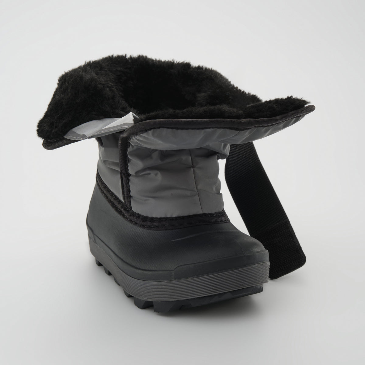 Silver : Snowbug 7 Kids Winter Boots - Three-Quarter Open View