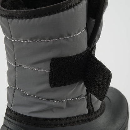 Silver : Snowbug 7 Kids Winter Boots - Velcro View