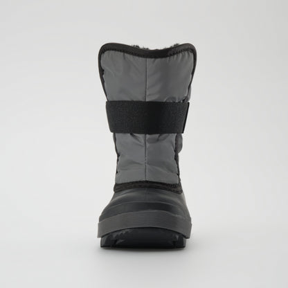 Silver : Snowbug 7 Kids Winter Boots - Front View
