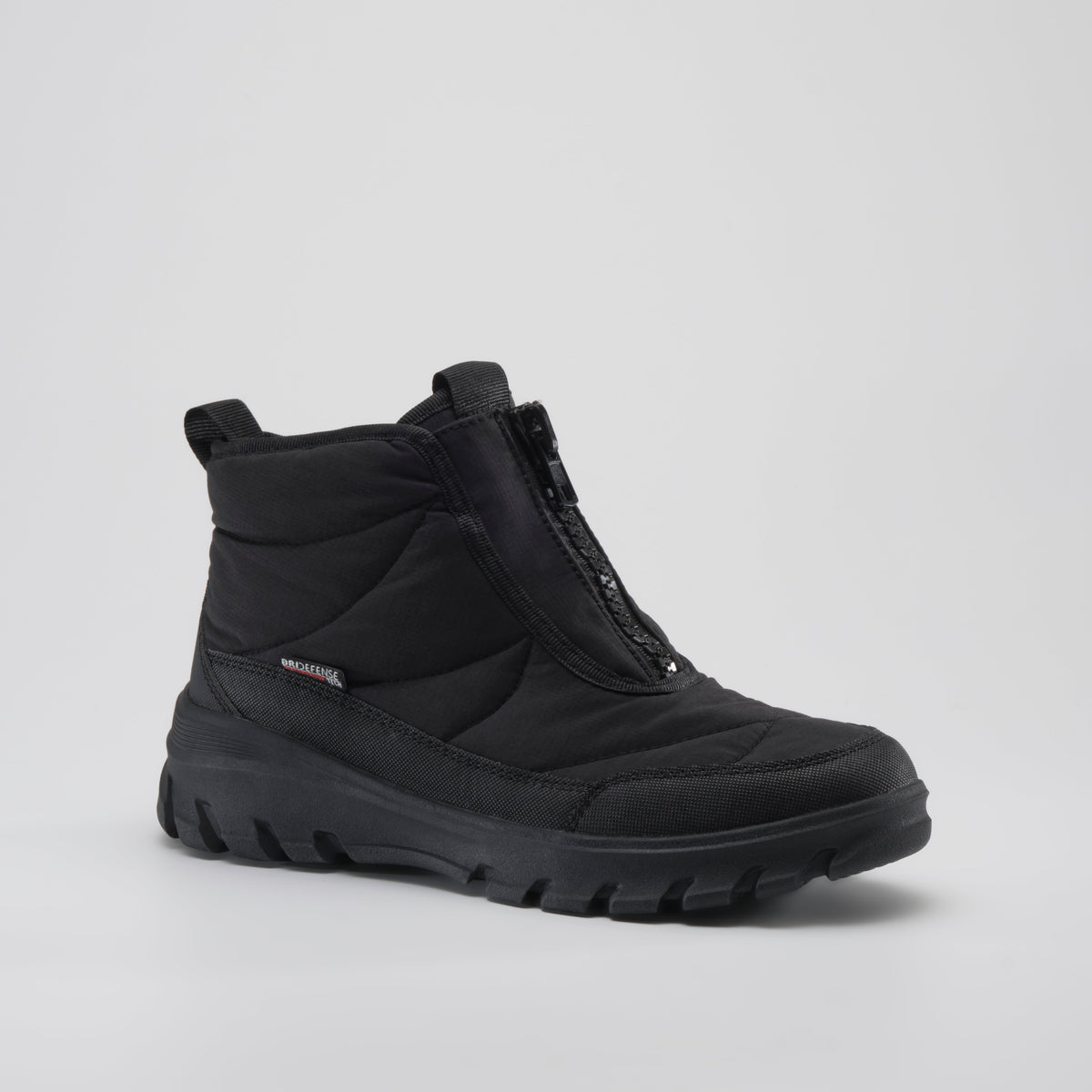 Black : Snowdon Low Wide Women's Winter Boots - Main View