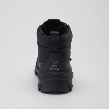 Black : Snowdon Low Women's Winter Boots - Back View