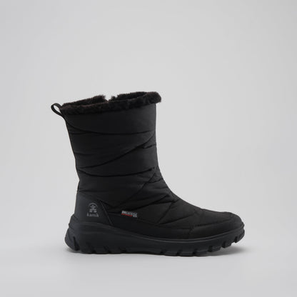 Black : Snowdon Zip Women's Winter Boots - Side View