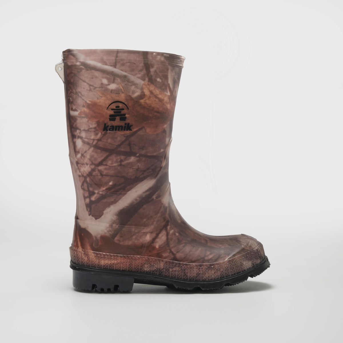 Mossy Oak Break-Up Country : Stomp Camo Kids' Rain Boots - Side View