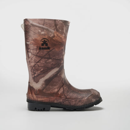 Mossy Oak Break-Up Country : Stomp Camo Kids' Rain Boots - Side View
