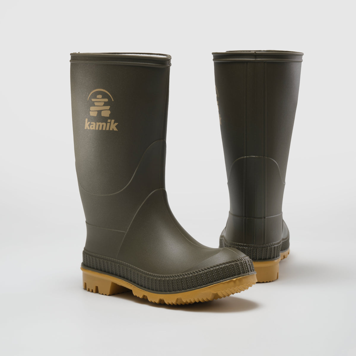 Olive : Stomp Kids' Rain Boots - Pair View