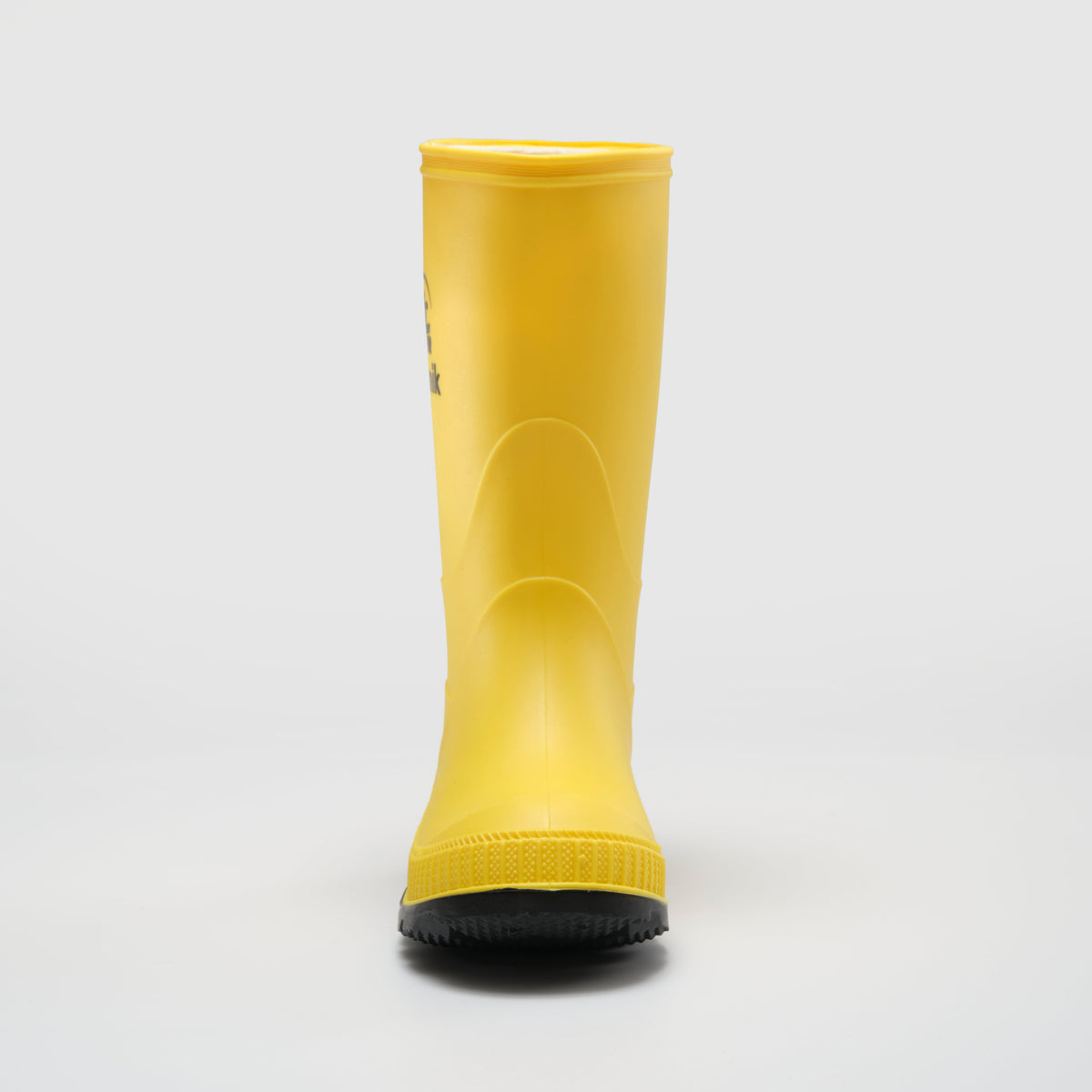 Yellow-Black : Stomp Kids' Rain Boots - Front View