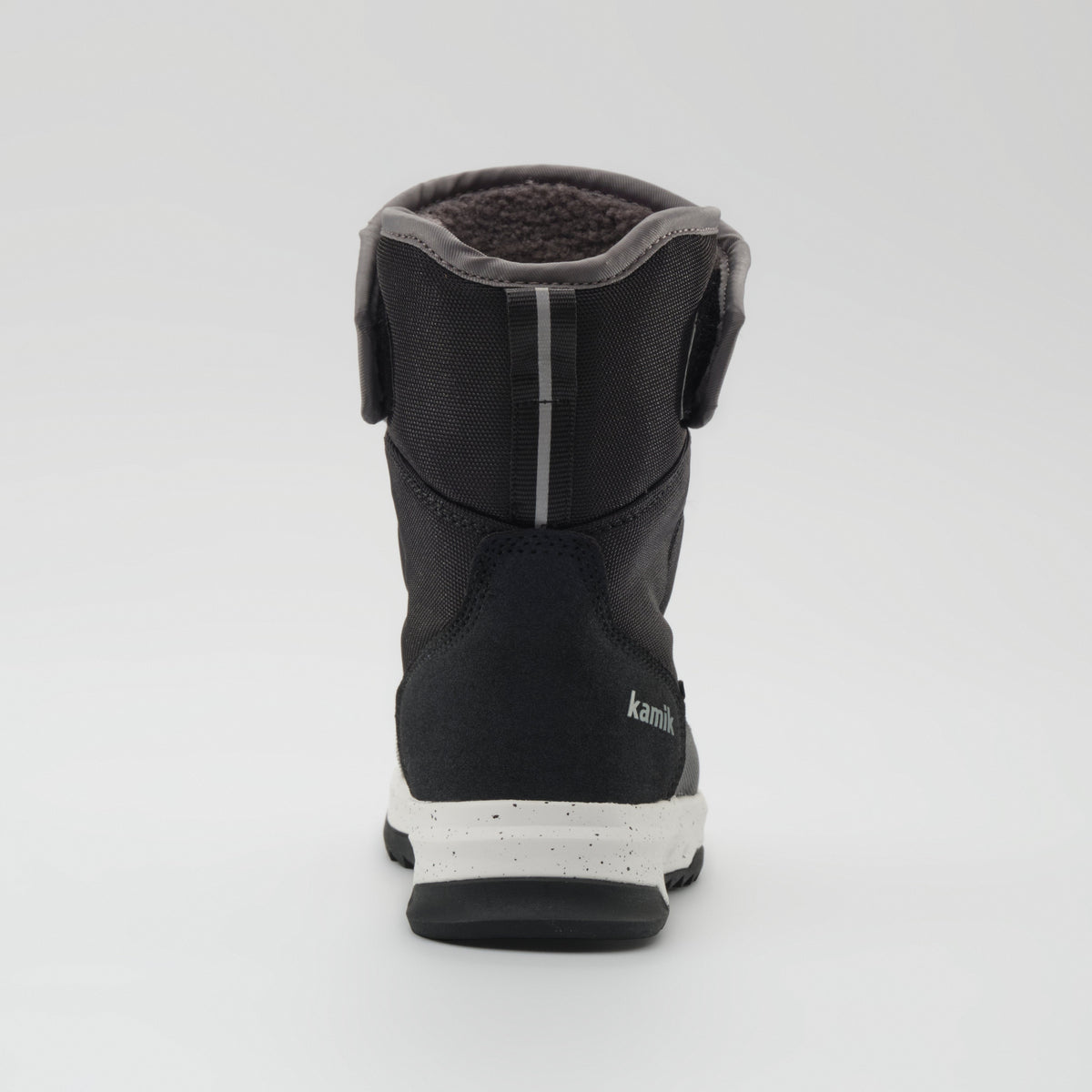Black : Stormex EZ Kids Winter Boots - Back View