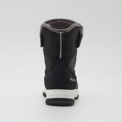 Black : Stormex EZ Kids Winter Boots - Back View