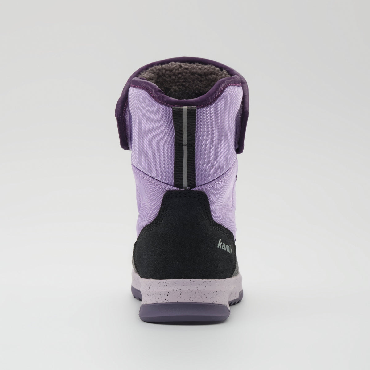 Lavender : Stormex EZ Kids Winter Boots - Back View