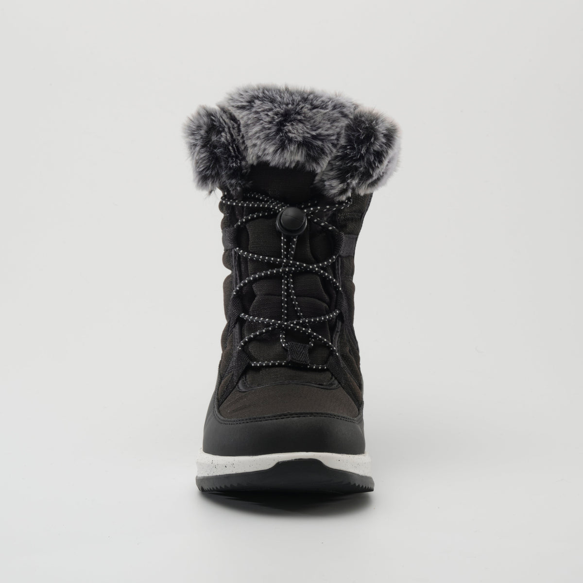 Black : Stormy F Women's Winter Boots - Front View