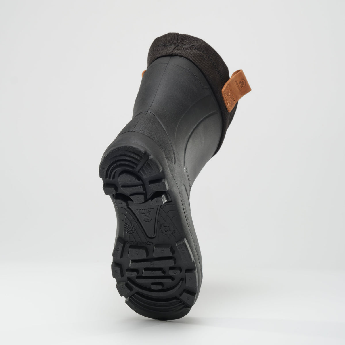 Black : Tundra Jr Kids Winter Boots - Outsole View