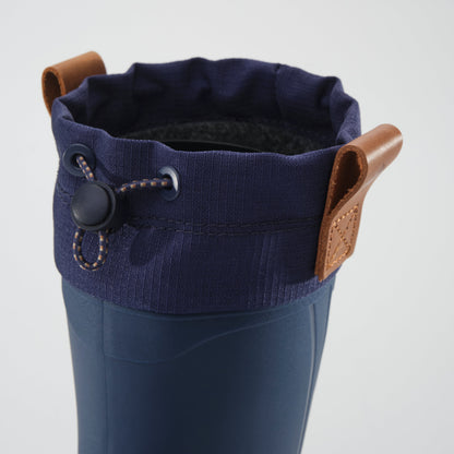 Deep Blue : Tundra Jr Kids Winter Boots - Close-up Top View
