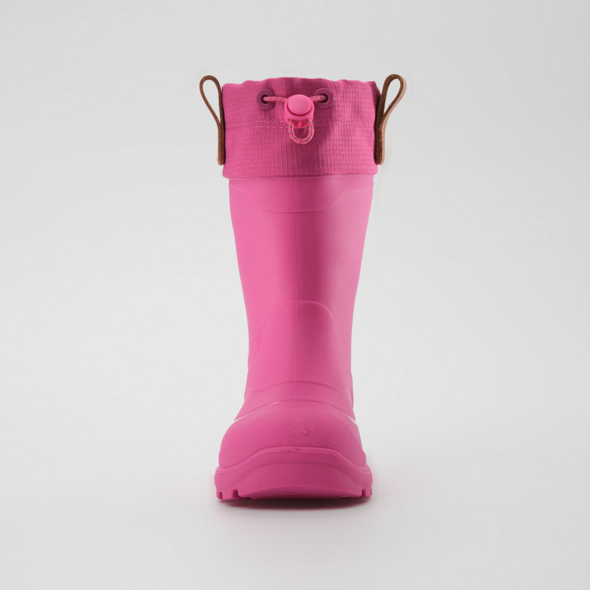 Magenta : Tundra Jr Kids Winter Boots - Front View