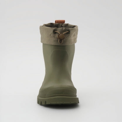 Moss Green : Tundra Mid Men's Winter Boots - Front View
