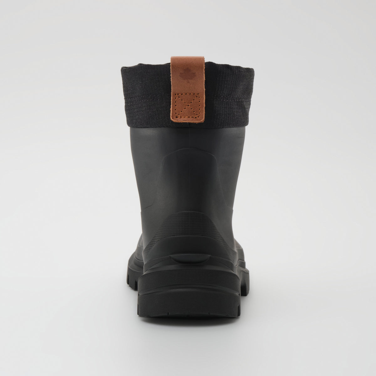 Black : Tundra Mid Women's Winter Boots - Back View