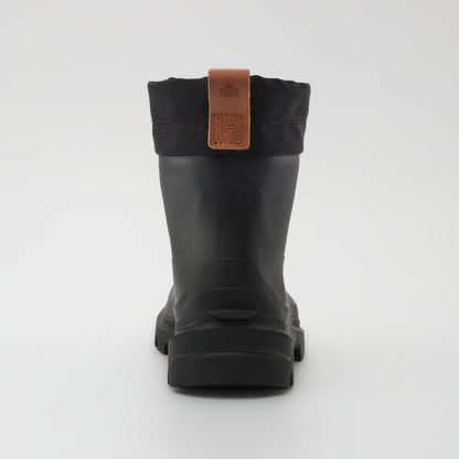Black : Tundra Mid Women's Winter Boots - Back View