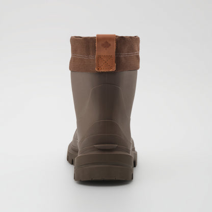 Brown : Tundra Mid Women's Winter Boots - Back View