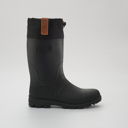 Black : Tundra Men's Winter Boots - Side View