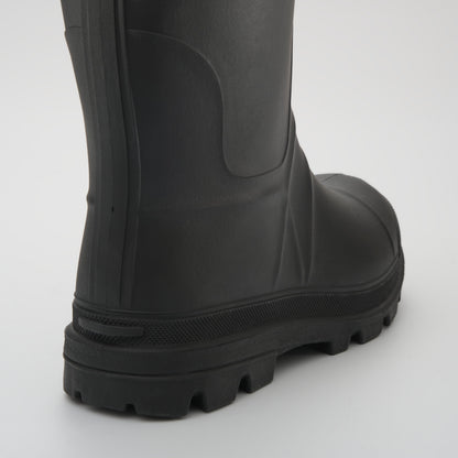 Black : Tundra Men's Winter Boots - Zoom-in Back View