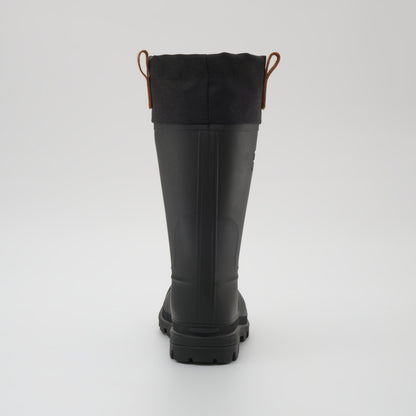 Black : Tundra Men's Winter Boots - Back View