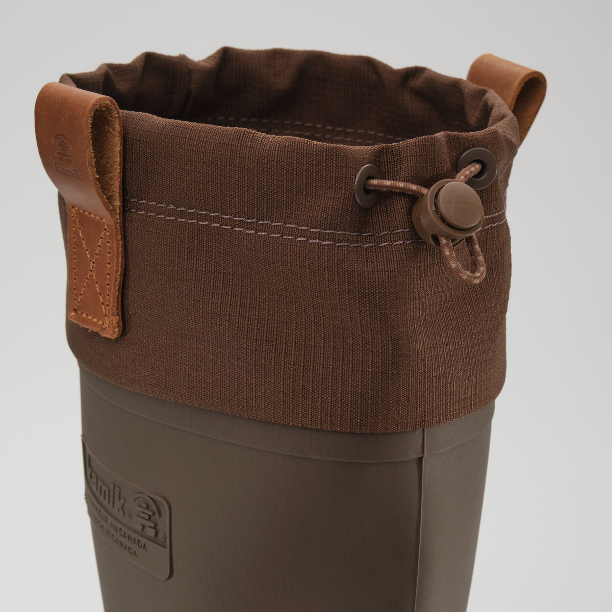 Brown : Tundra Men's Winter Boots - Top View