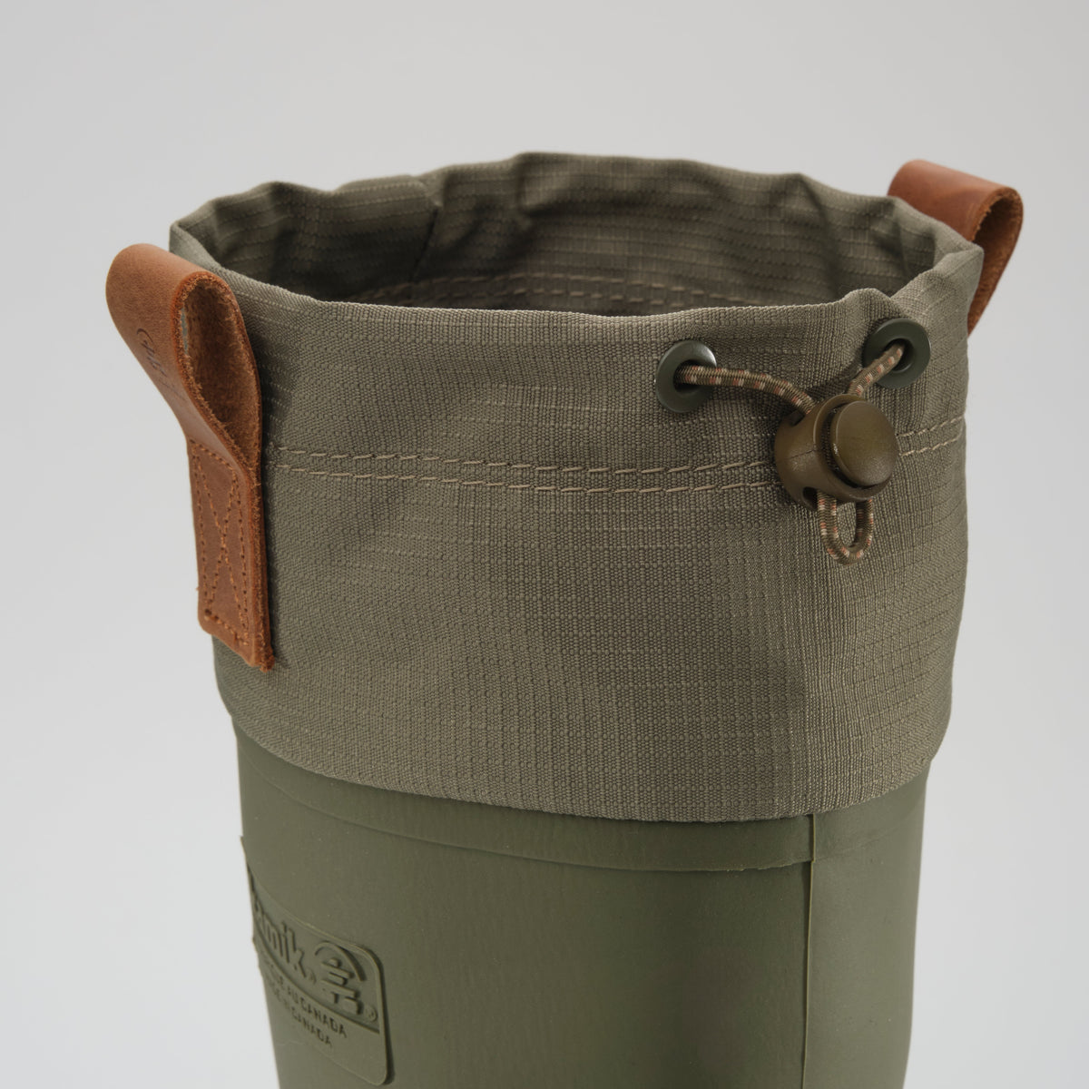 Moss Green : Tundra Men's Winter Boots - Top View