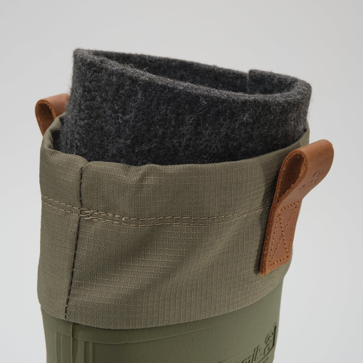 Moss Green : Tundra Men's Winter Boots - Top View
